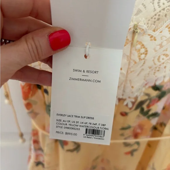 Zimmermann Everly Slip Dress - Picture 3 of 7